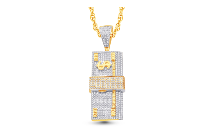 10K Dollar Bill Charm