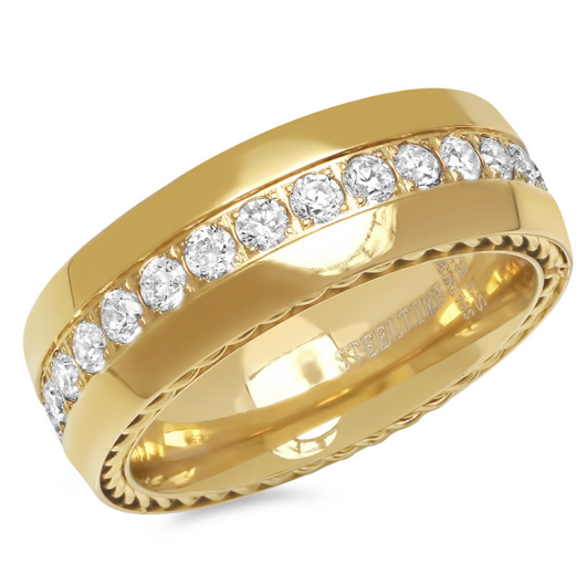 Stainless Steel Wedding Band