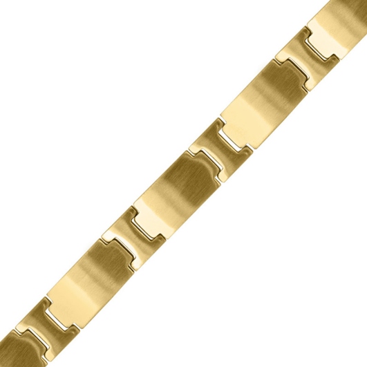 Stainless Steel Yellow-tone matte finish