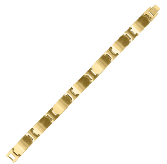 Stainless Steel Yellow-tone matte finish