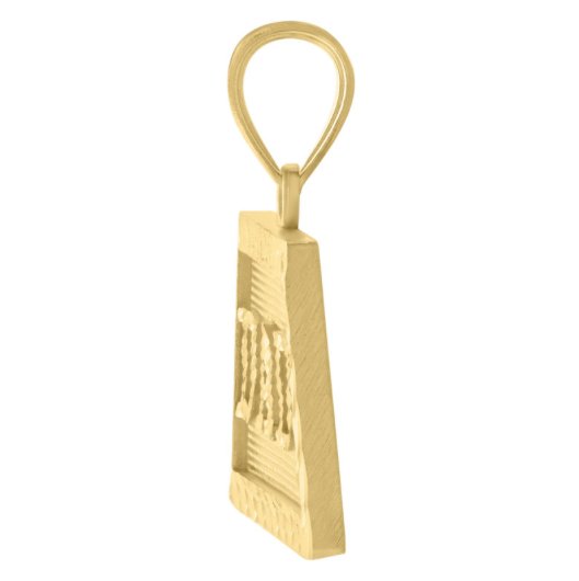 10K Yellow Gold Dad Charm