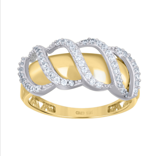 10K Ladies Fashion Ring