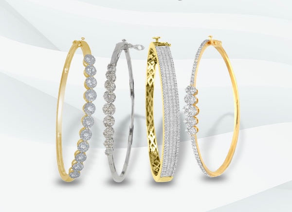 Diamond Bangles
