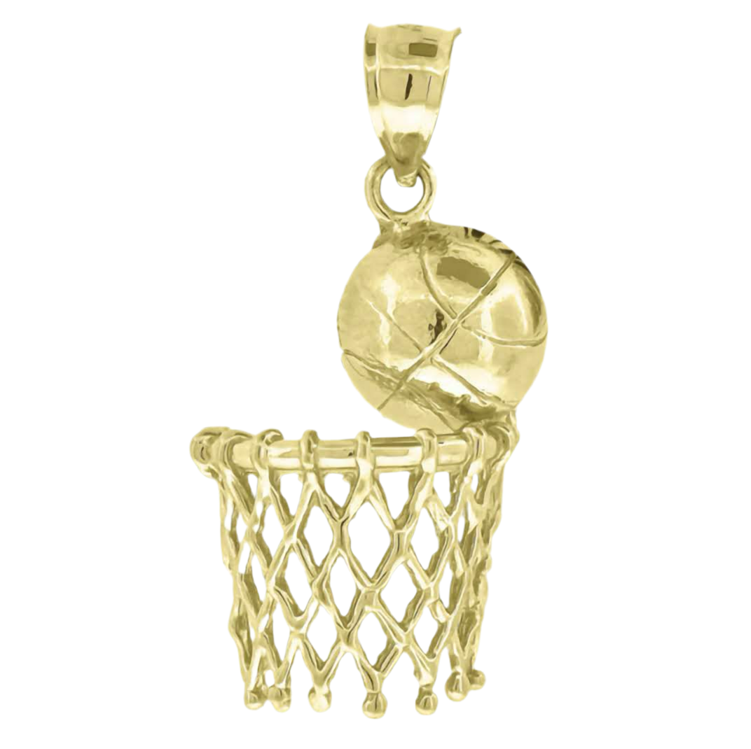 10K Basketball Charm