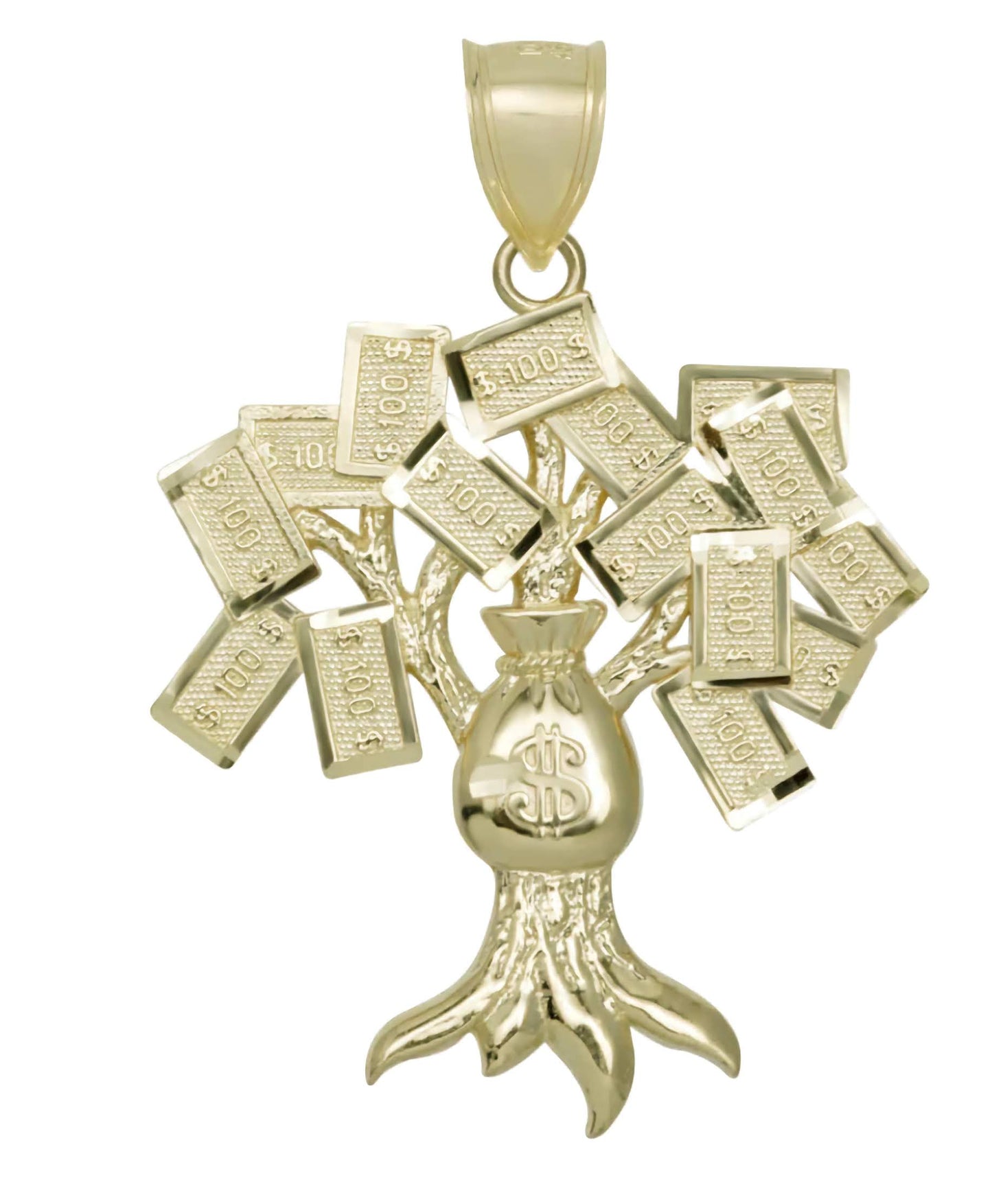 10K 100 Dollar Bills Money Charm