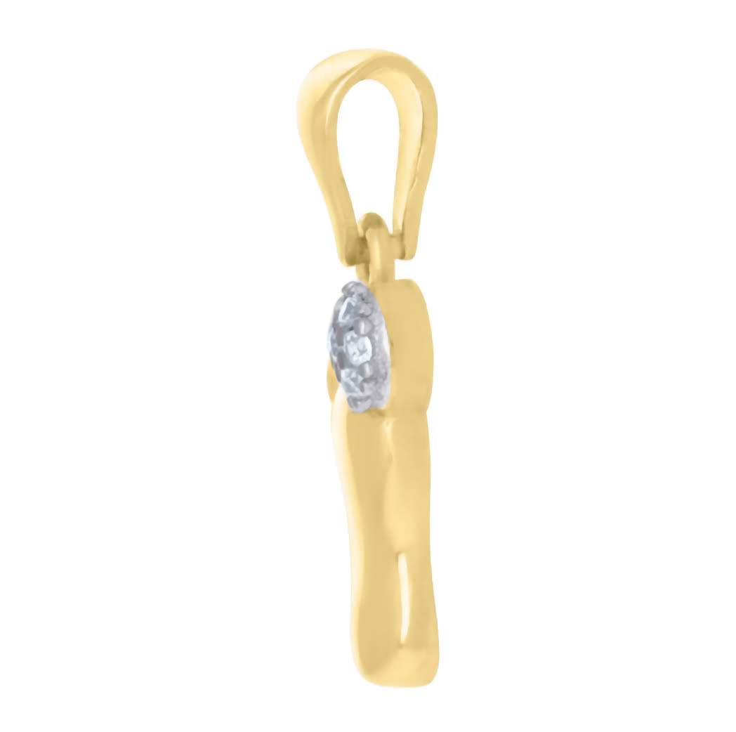 10K Baby Foot Fashion Charm