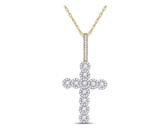 10K Cross Charm