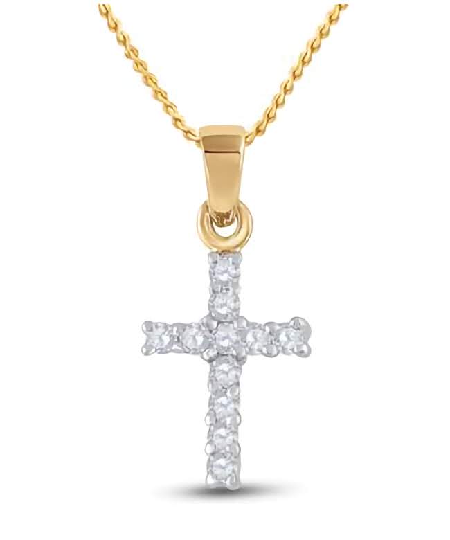 10K Cross Pendant