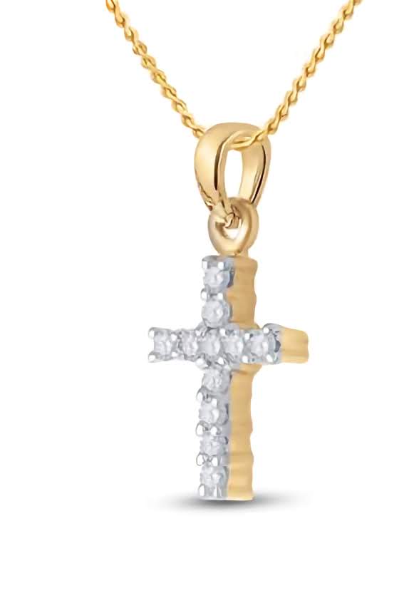 10K Cross Pendant