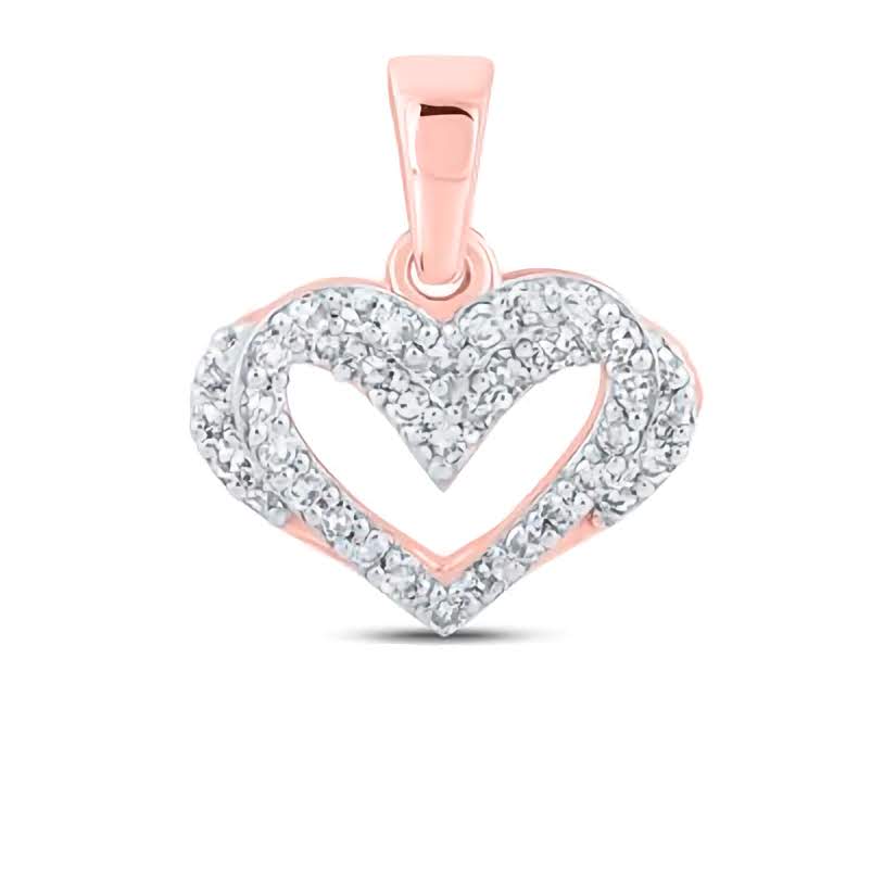 10k Fashion Heart Pendant