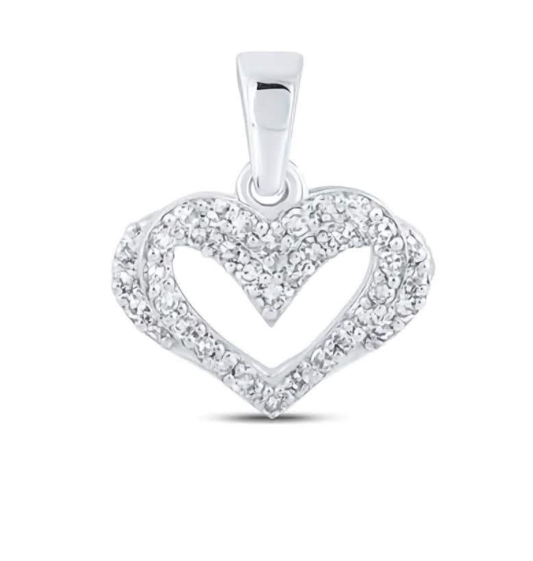 10k Fashion Heart Pendant