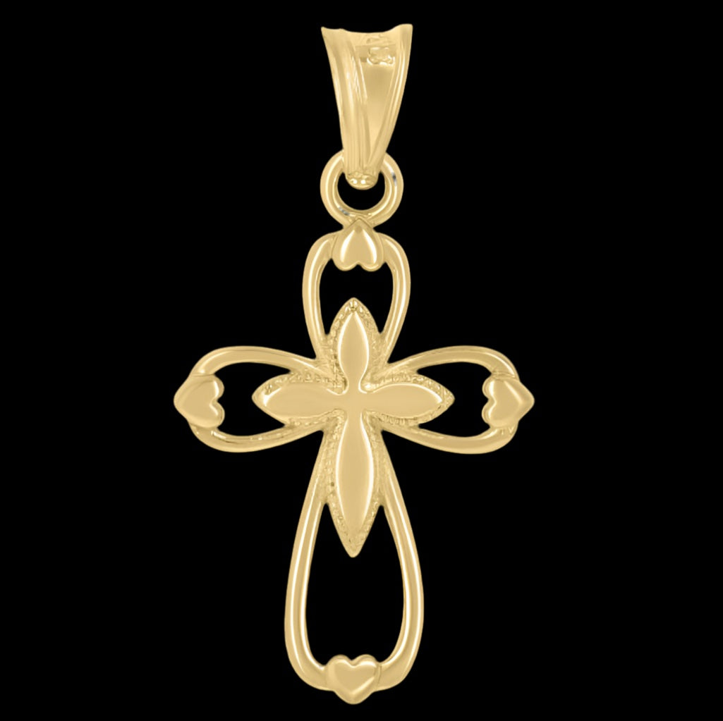 Timeless 10K yellow gold pendant for women, perfect for any occasion