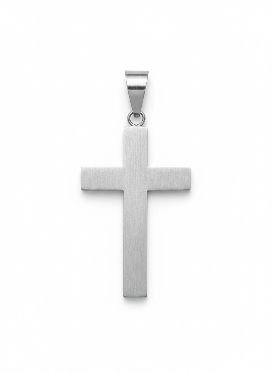 Stainless Steel Cross Charm