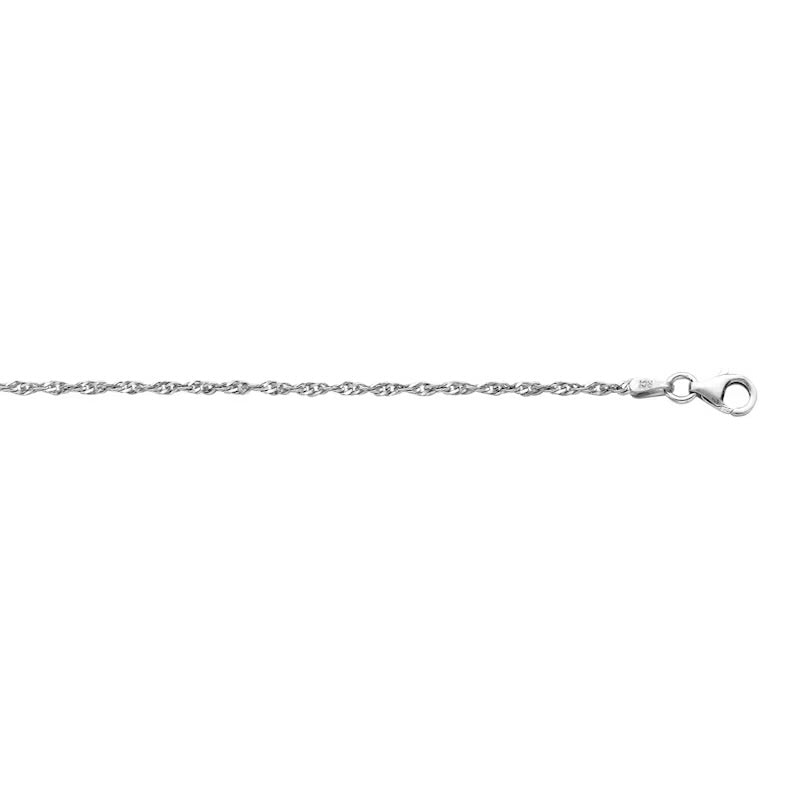 Sterling Silver Singapore 1.5mm Chain