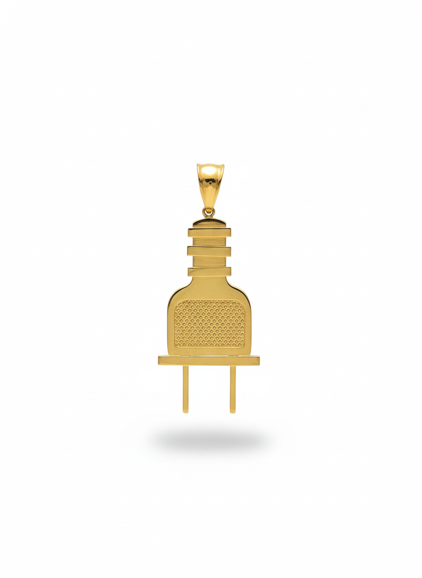 Stainless Steel Plug Charm