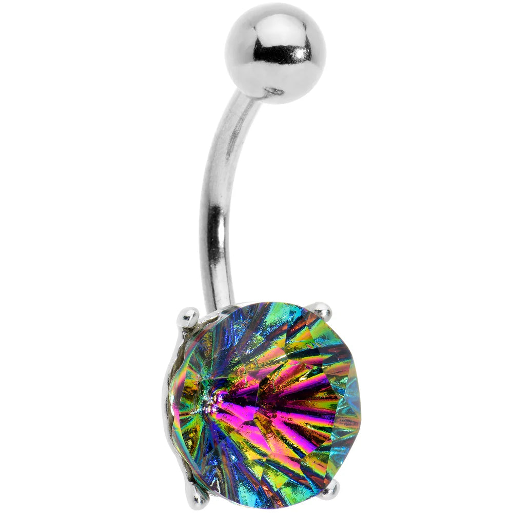 Surgical Stainless Steel Multi Color Belly Button