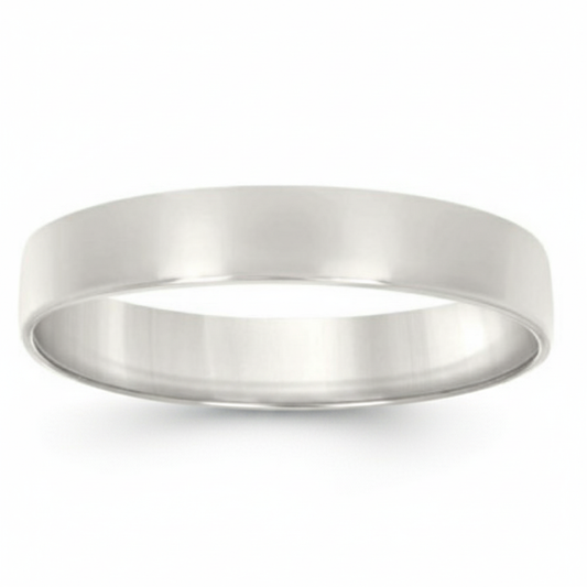 Sterling Silver Wedding 5mm thickness Band