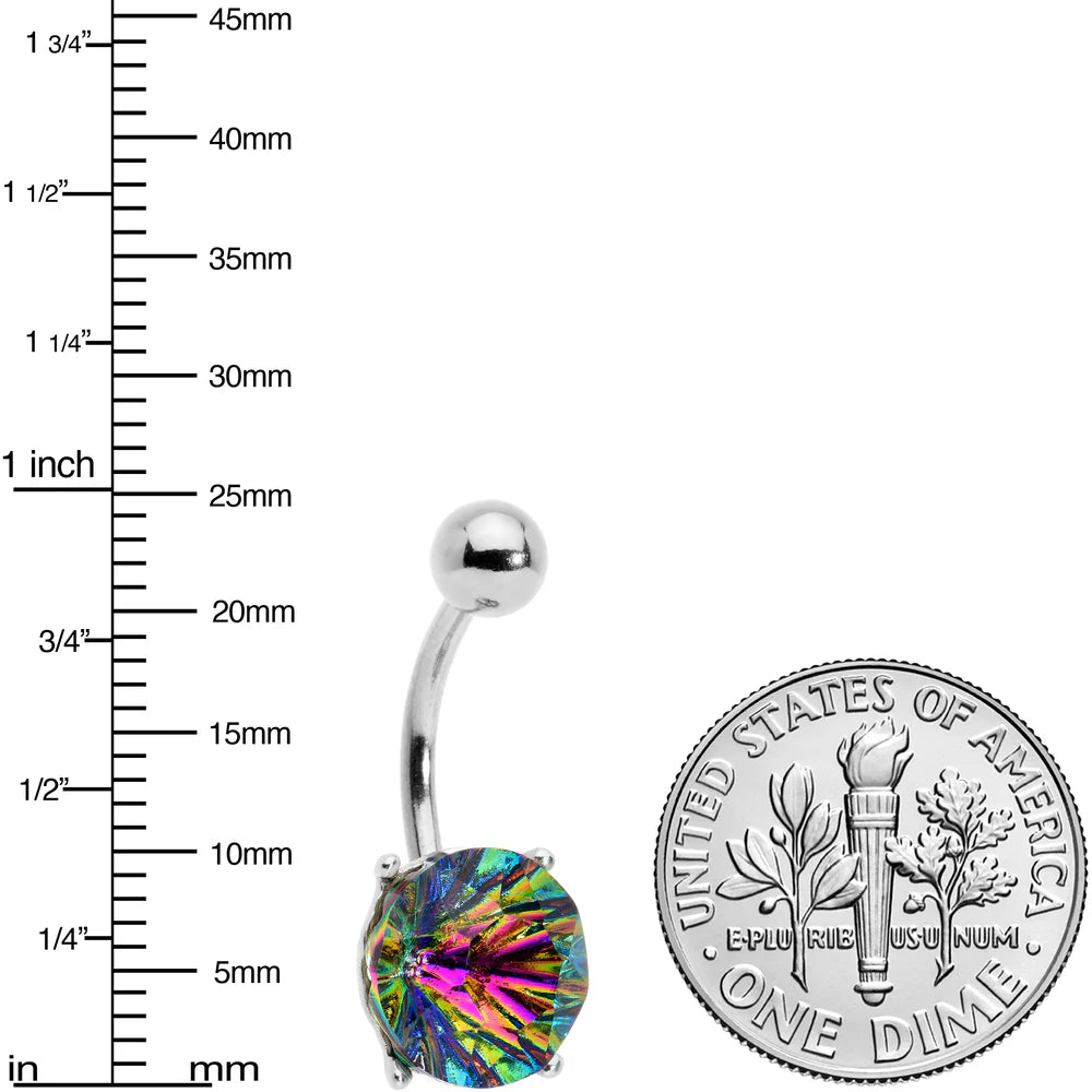 Surgical Stainless Steel Multi Color Belly Button