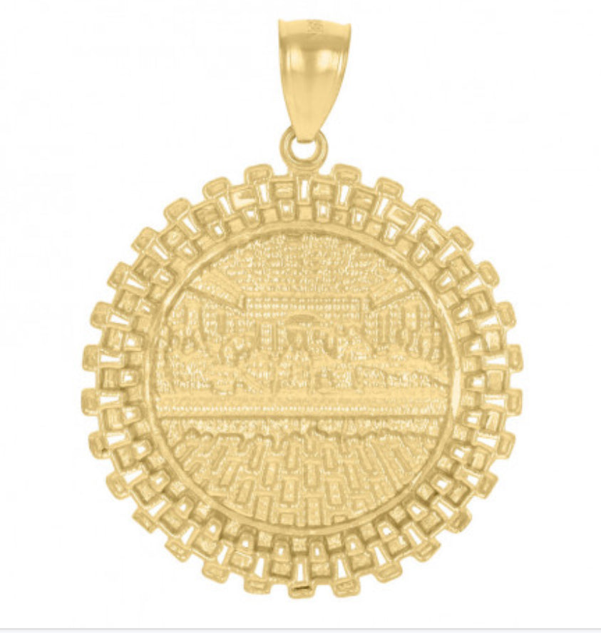 10k Yellow Gold Last Supper Charm