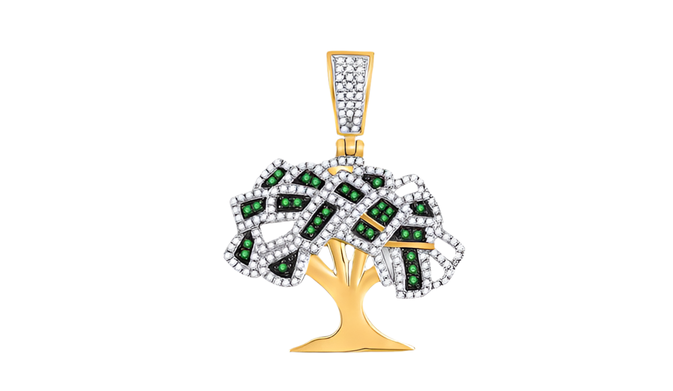 10K Money Tree Charm
