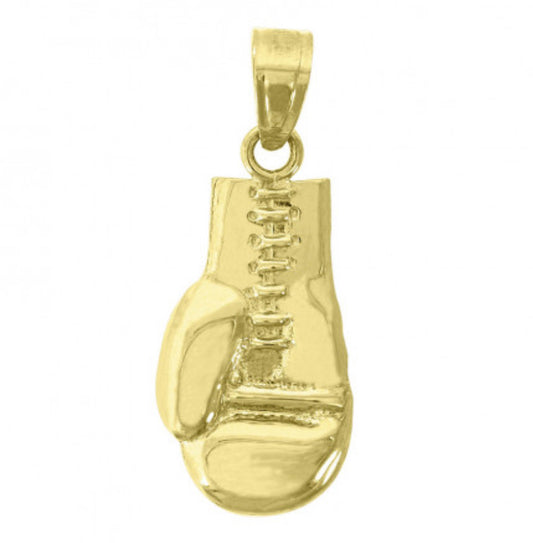 10K Boxing Glove Charm