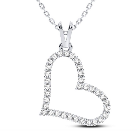 14K Heart Pendant