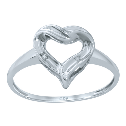 10K Diamond Promise Ring