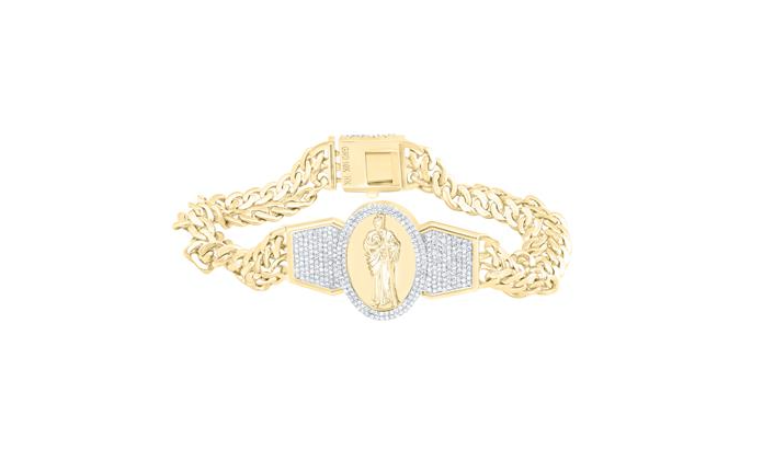 St. Jude Mens Diamond Bracelet