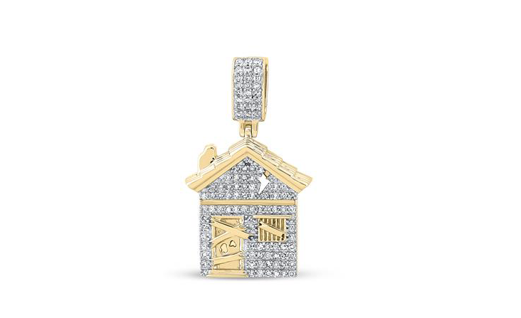 10K Yellow Gold Trap House