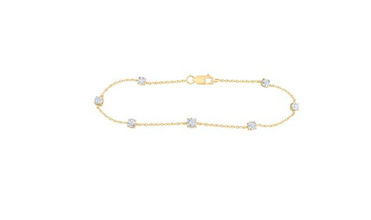 14K Diamond Fashion Bracelet