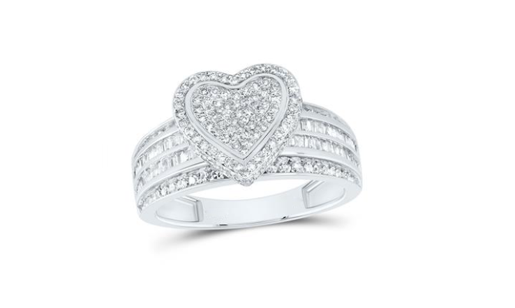Heart Diamond Fashion Ring