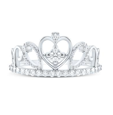 14k Ladies Crown Ring