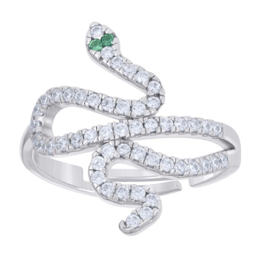 Sterling Silver CZ Ring
