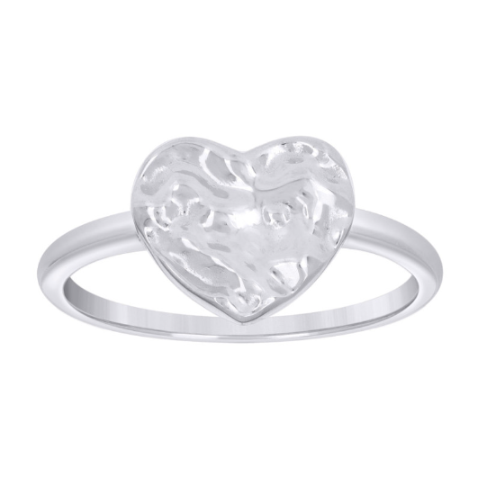 Sterling Silver Heart Ring