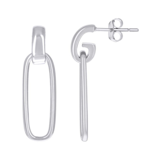 Sterling Silver Fashion Danglers Earrings