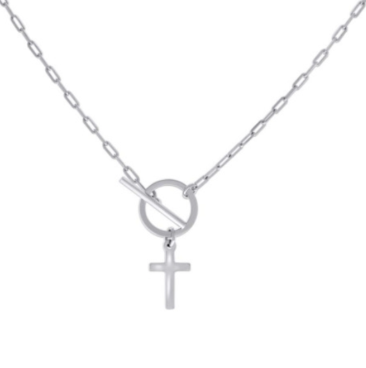 Sterling Silver Cross Necklace