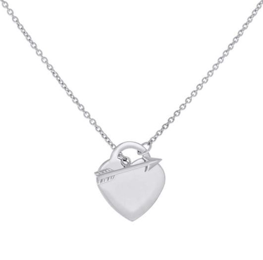 Sterling Silver Heart Necklace
