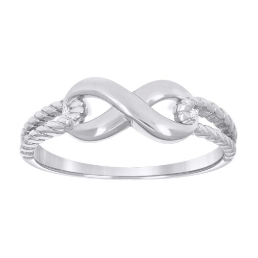 Sterling Silver Infinity Ring