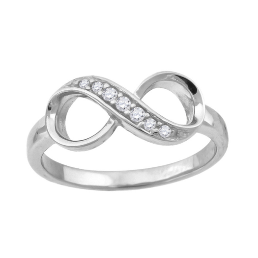 Sterling Silver Infinity Infinite Ring