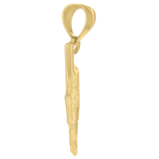 10K Yellow Gold Texas State Charm