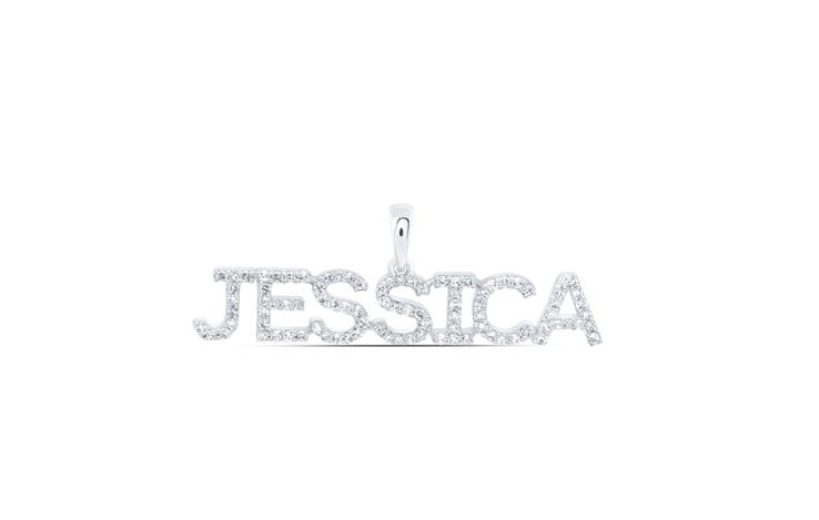 10k 1/3 Cttw Diamond Jessica Pendant