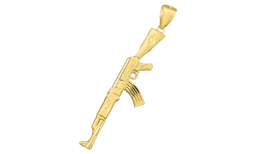 10K AK47 Gun Charm