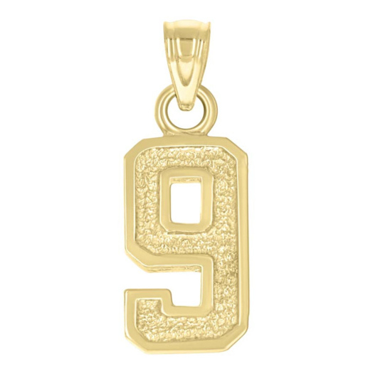 10K Number 9 Charm