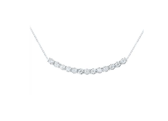 14k Tennis Round 5/8 Cttw Diamonds Necklace