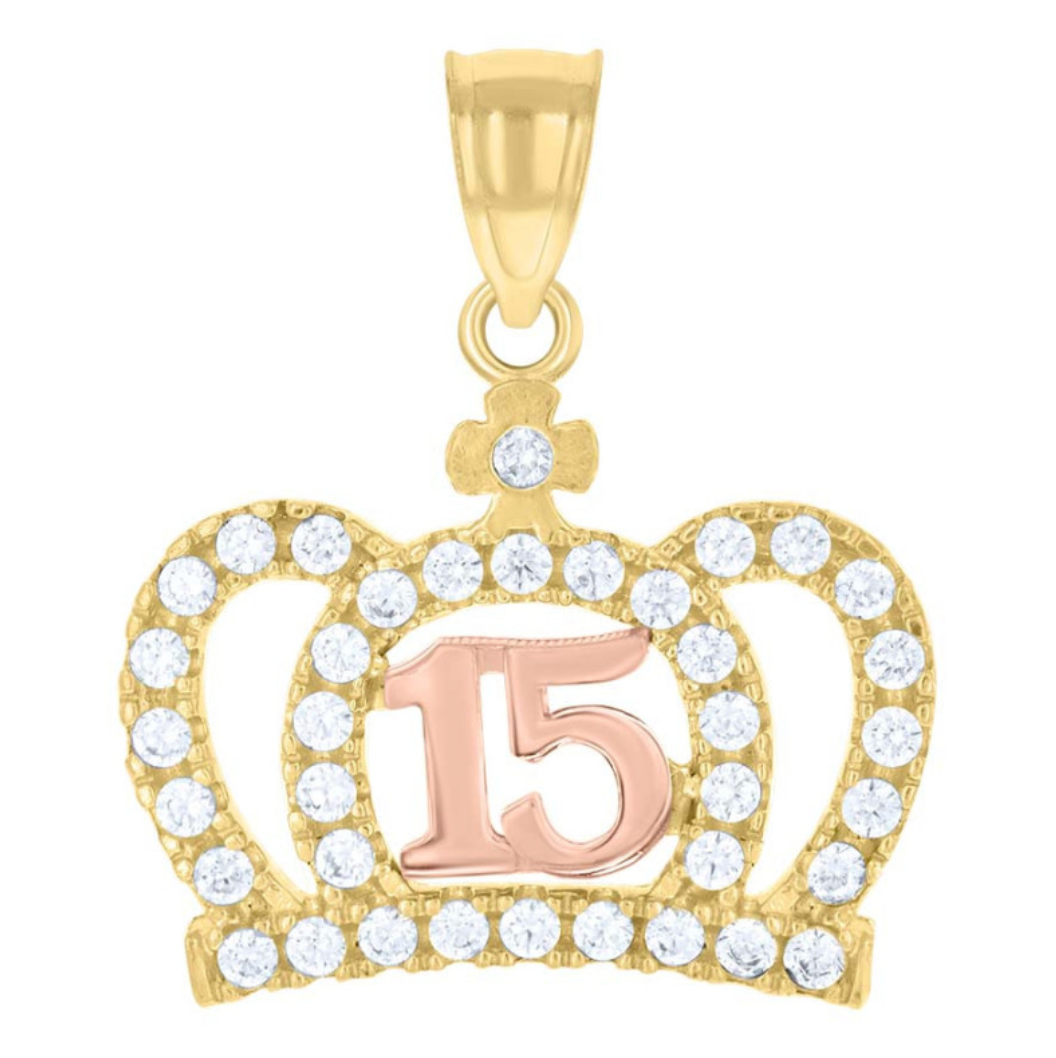14k Anos Sweet Birthday Charm