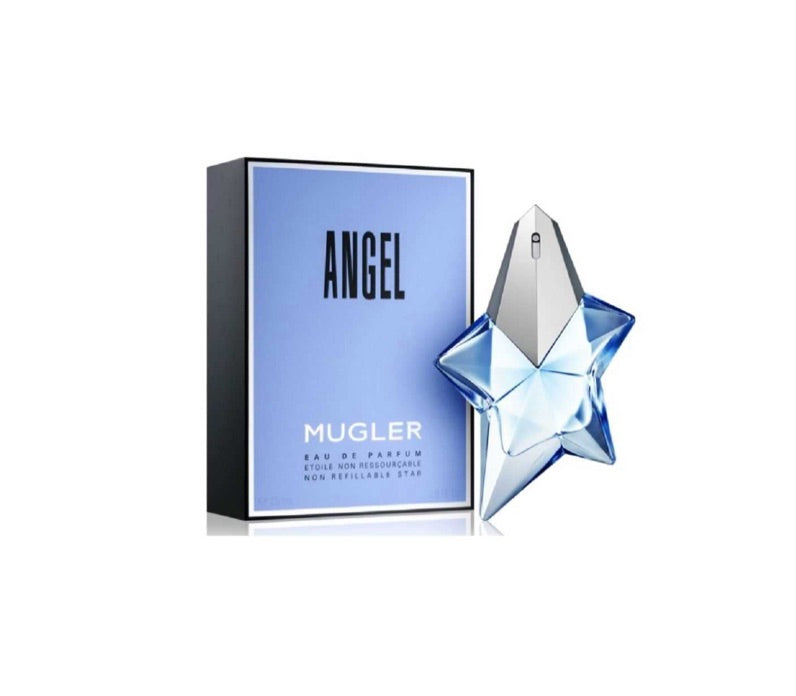 ANGEL Perfume for Women by Thierry Mugler – 0.8 Fl. Oz Non-Refillable Star Bottle