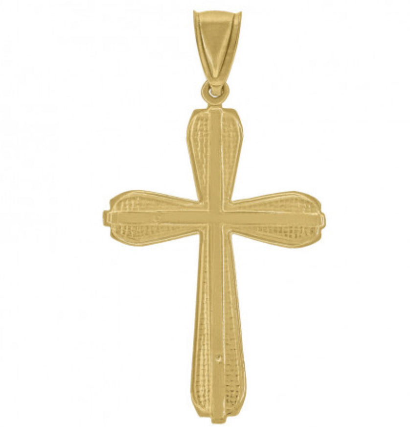 10k Diamond Cut Cross