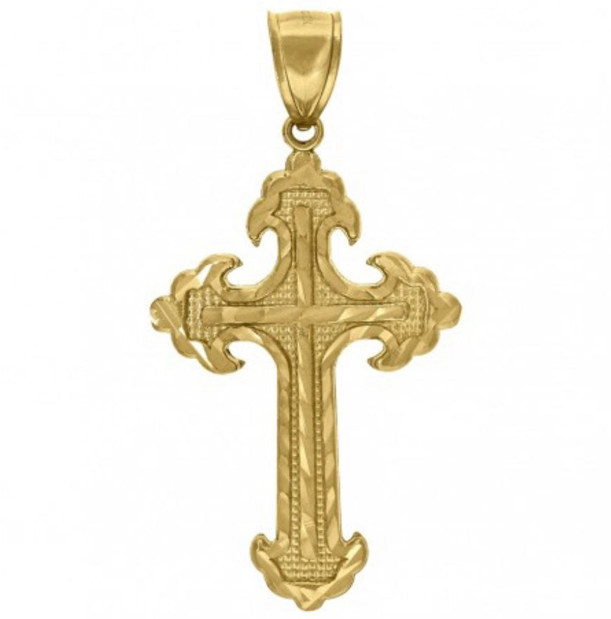 10K Men’s Diamond Cut Cross