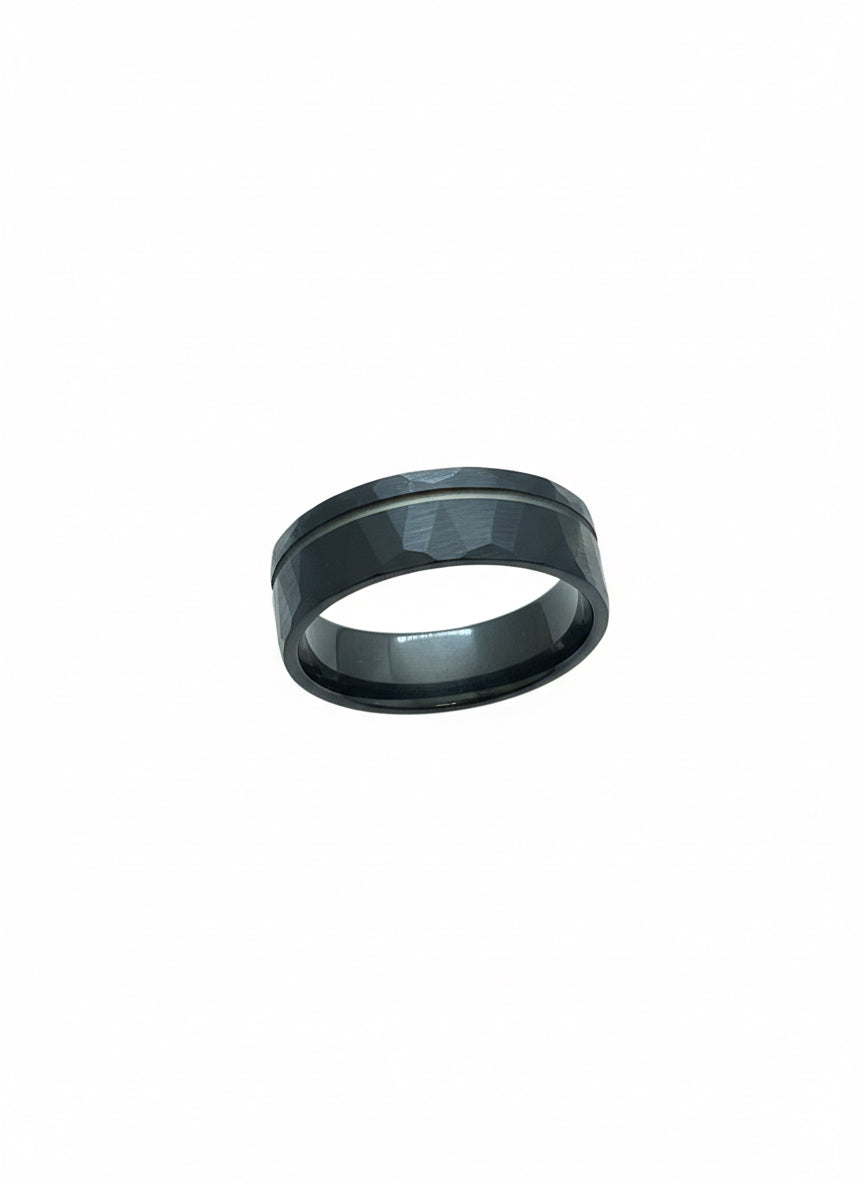 Comfortable fit tungsten band for everyday wear