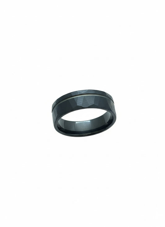 Comfortable fit tungsten band for everyday wear